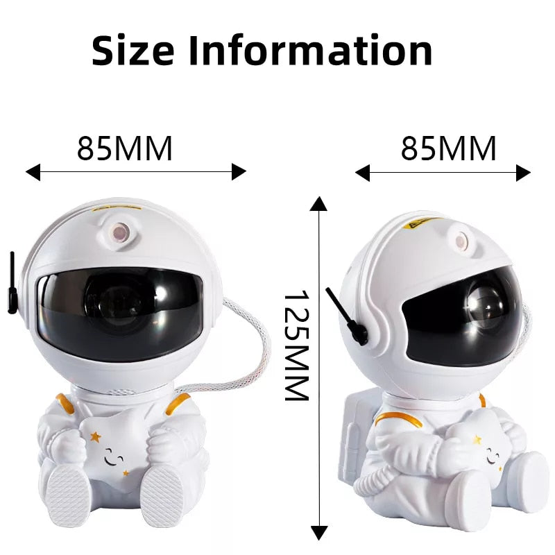 Projetor Astronauta Luzes das Galáxias