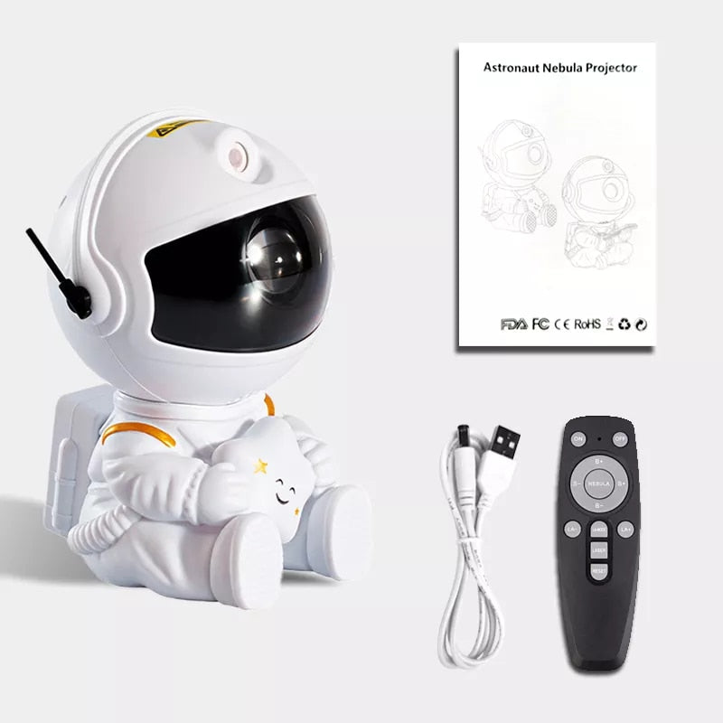 Projetor Astronauta Luzes das Galáxias